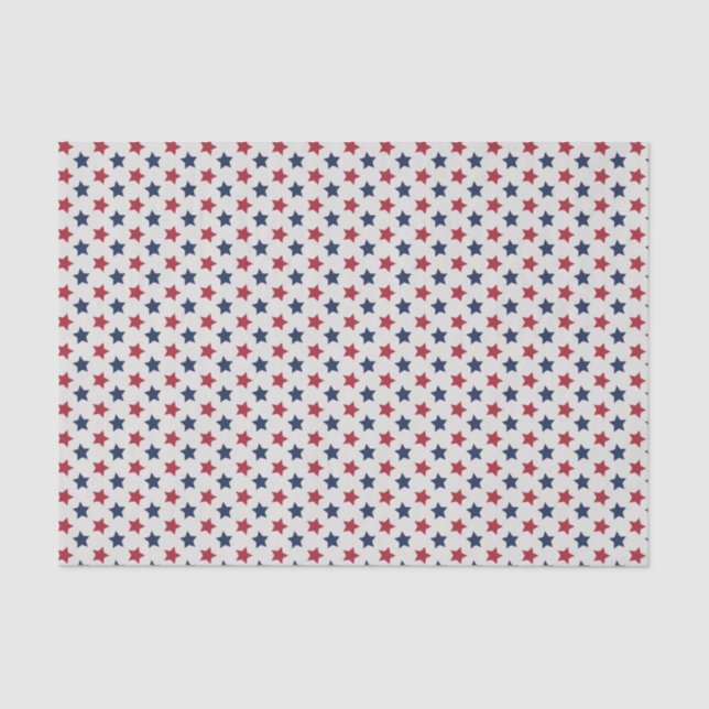 The Red White and Blue Tissue Paper (Front)