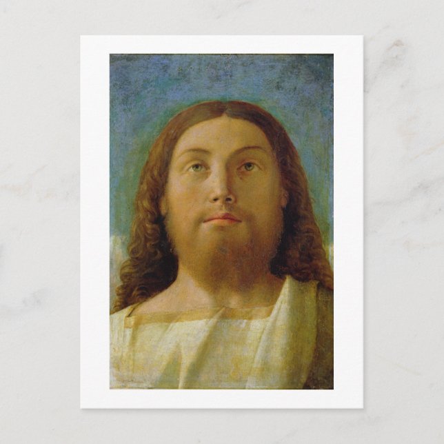 The Redeemer (oil on panel) Postcard (Front)
