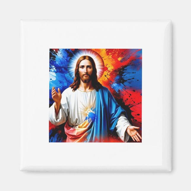 The Redeemer Sticker  Magnet (Front)