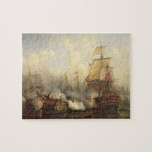 The Redoutable at Trafalgar, 21st October 1805 Jigsaw Puzzle (Horizontal)