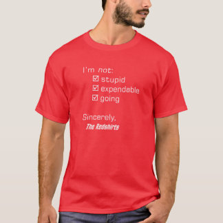 The Redshirt Proclamation T-Shirt