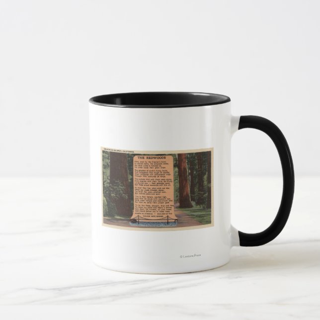 The Redwood Highway, Poem by Strauss Mug (Right)