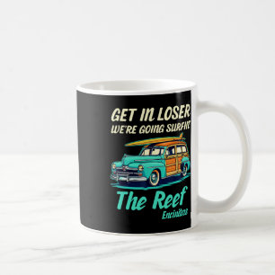 The Reef Encinitas Surf California Women Men Vinta Coffee Mug