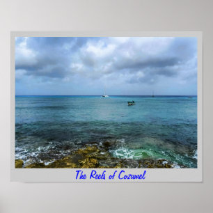 The reefs of Cozumel Poster