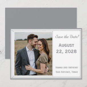 The Refined Catholic Wedding Save The Date