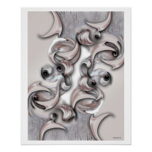 "The Reflecting Continuation",  Glossy Poster