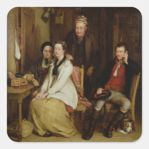 The Refusal from Burn's 'Duncan' Square Sticker