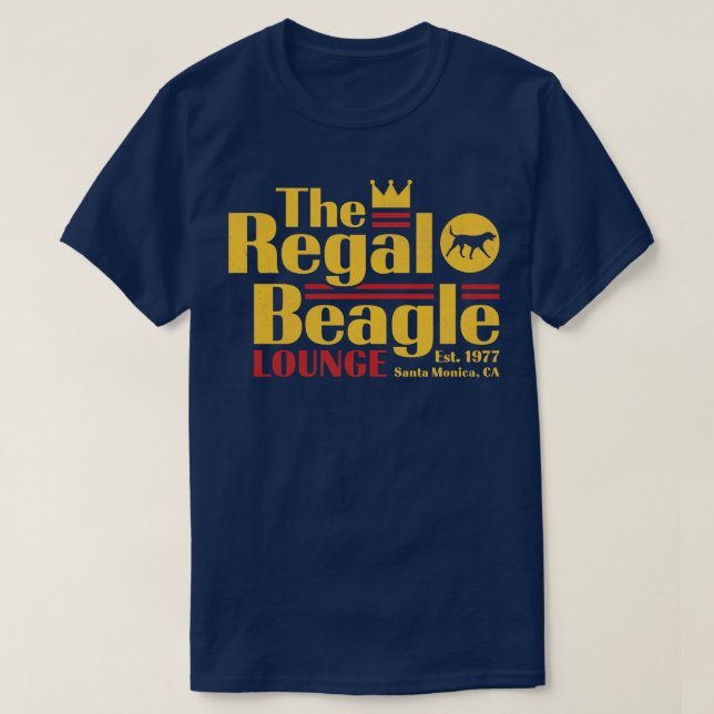 The Regal Beagle T-Shirt (Design Front)