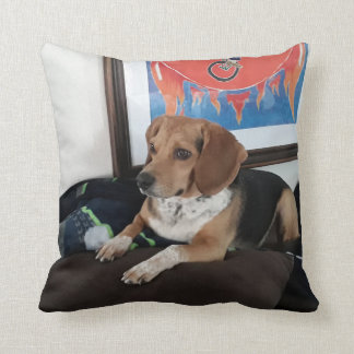 The Regal Beagle Toss Pillow