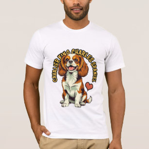 The Regal Companion Tee: A Cavalier's Devotion T-Shirt