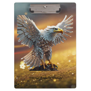 "The Regal Crystal Eagle" Clipboard
