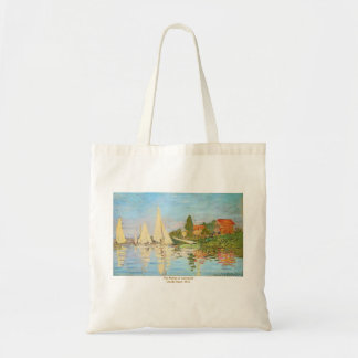 The Regatta at Argenteuil by Claude Monet Tote Bag