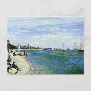 The Regatta at Saint-Adresse Postcard