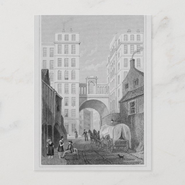 The Regent Bridge, Edinburgh Postcard (Front)