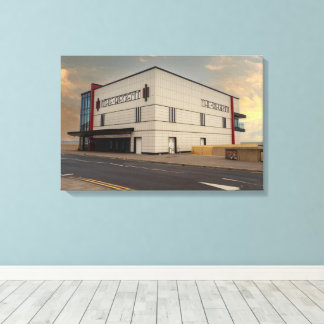 The Regent Cinema, Redcar Canvas Print