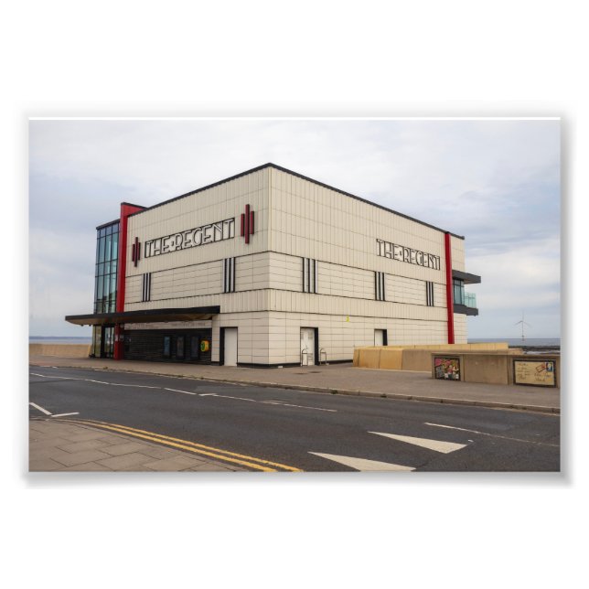 The Regent Cinema, Redcar Photo Print (Front)