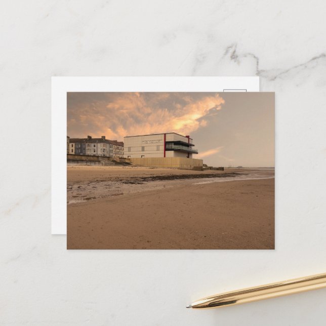 The Regent Cinema, Redcar Postcard (Front/Back In Situ)