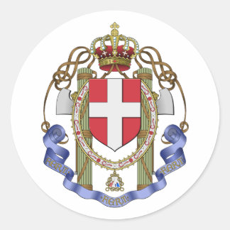 the Regia Aeronautica, Italy Classic Round Sticker
