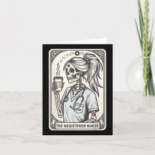 The Registered Nurse Tarot Card Skeleton Rn Nursin