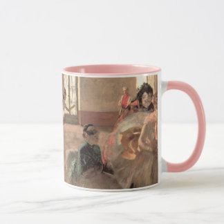 The Rehearsal by Edgar Degas, Vintage Ballet Art Mug
