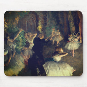 The Rehearsal of the Ballet Onstage, by Degas: Mouse Mat