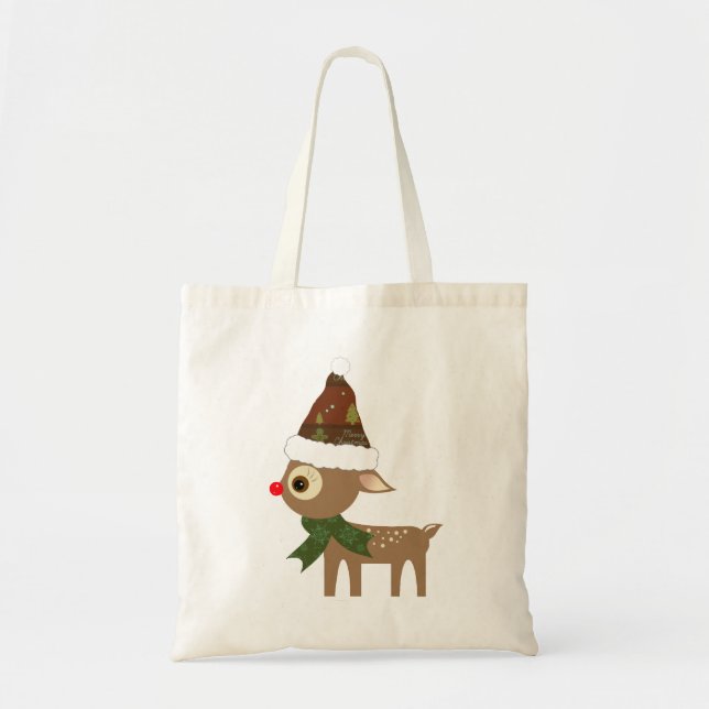 the Reindeer Christmas Bag (Front)
