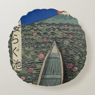 The Relaxing Pond Round Cushion