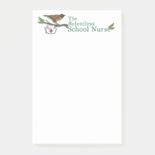 The Relentless School Nurse Jumbo Post-It Notes