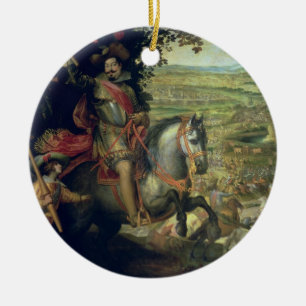 The Relief of Constance, 1633 Ceramic Tree Decoration