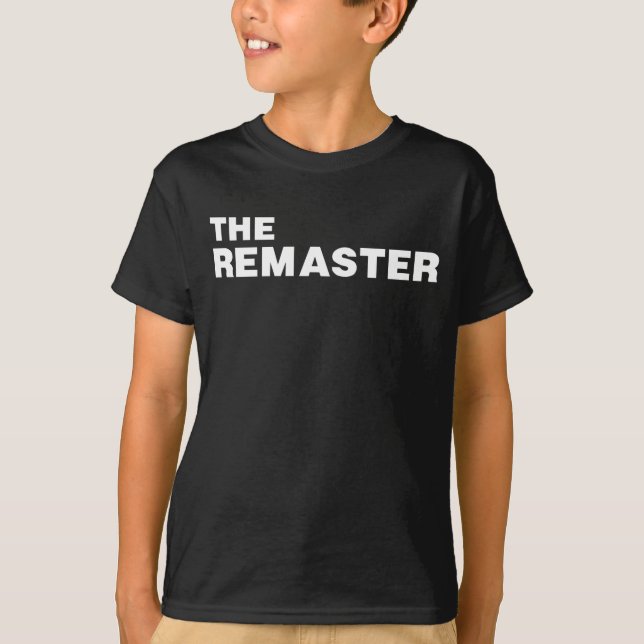 THE REMASTER Shirt from the Remix Encore Mic Drop (Front)