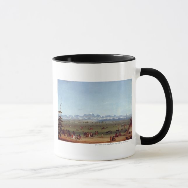The Rendezvous Near Green River Mug (Right)