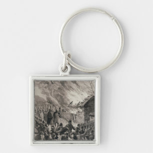 The Rent War in Ireland Key Ring