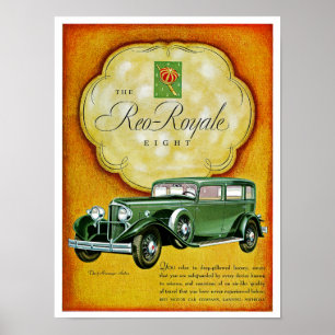 The Reo-Royale Eight Poster