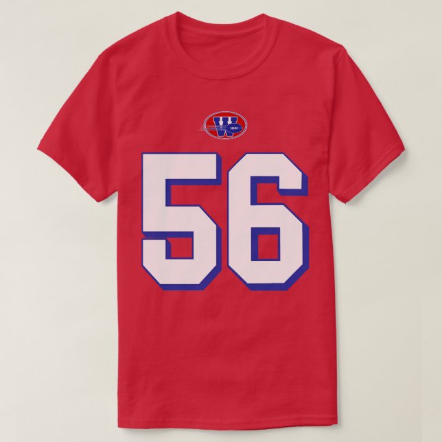 The Replacements Bateman Jersey FrontBack Print T-Shirt (Design Front)