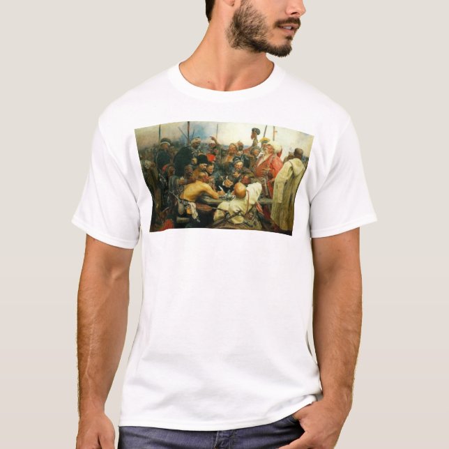 The Reply of the Zaporozhian Cossacks to Sultan Ma T-Shirt (Front)