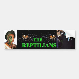The Reptilians Bumper Sticker
