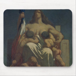 The Republic, 1848 (oil on canvas) Mouse Mat