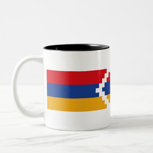 The Republic of Artsakh flag Mug (Left)