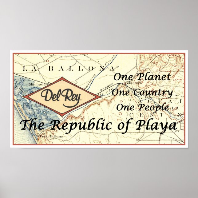 The Republic of Playa - La Ballona Poster (Front)