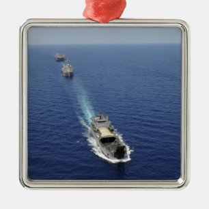 The Republic of the Philippines Navy ships Metal Tree Decoration