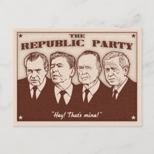 The Republic Party Postcard