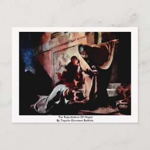 The Repudiation Of Hagar Postcard