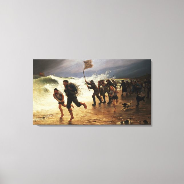 The Rescue Canvas Print (Front)