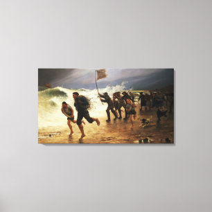 The Rescue Canvas Print