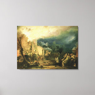 The Rescue of John Wesley Canvas Print