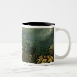 The Rescue of John Wesley Two-Tone Coffee Mug