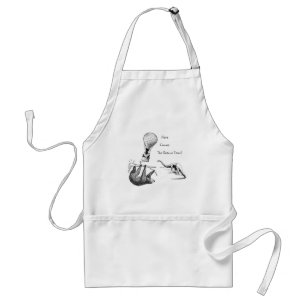 The Rescue Team (Sloth, Dinosaur)      Standard Apron