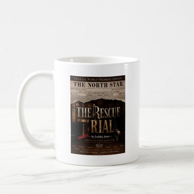 The Rescue Trial World Premiere Commemorative Coffee Mug (Left)