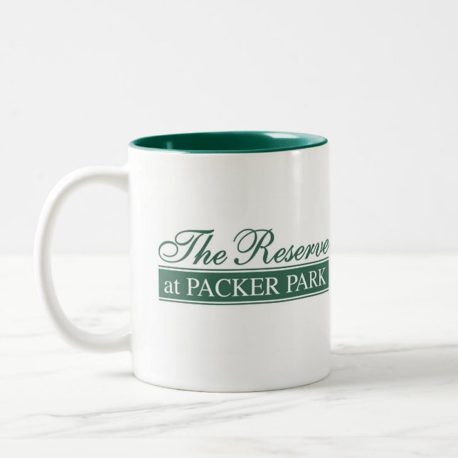 The Reserve at Packer Park 2 sided Coffee Mug (Left)