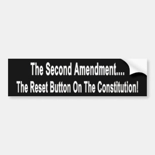 The Reset Button On The Constitution Bumper Sticker
